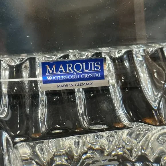 Marquis By WATERFORD Crystal Easton Picture Frame 5X7 Bridal Graduation - Picture 4 of 6